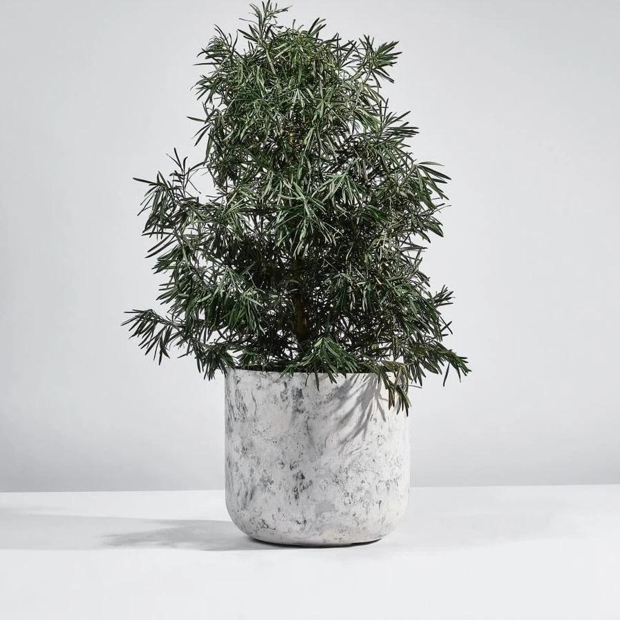 Кашпо Circle Marble