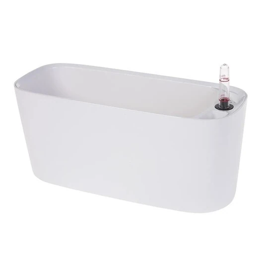 Кашпо PLANTA VITA "Oval Silk white" 