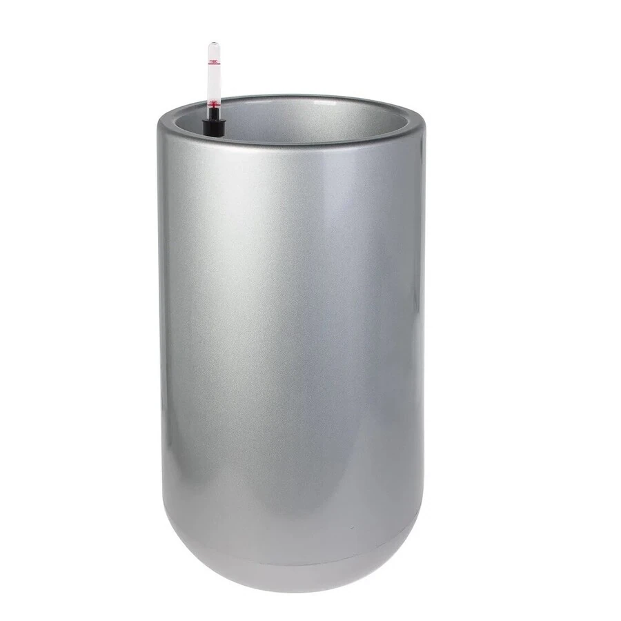 Кашпо PLANTA VITA "Jar Silk silver"