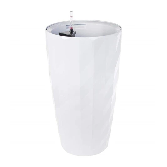 Кашпо PLANTA VITA "Vase Rib white"