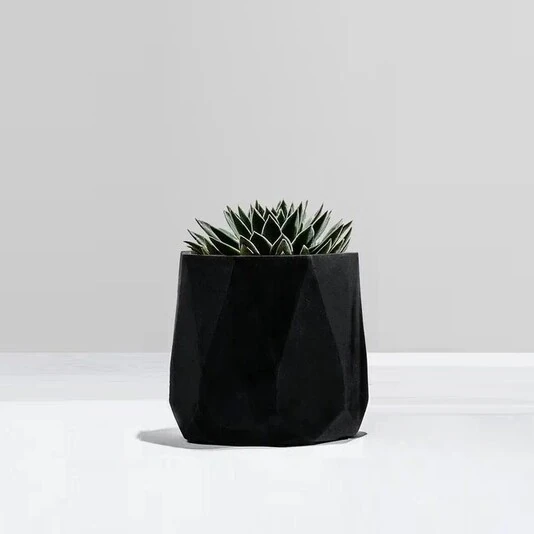 Кашпо Rombo black