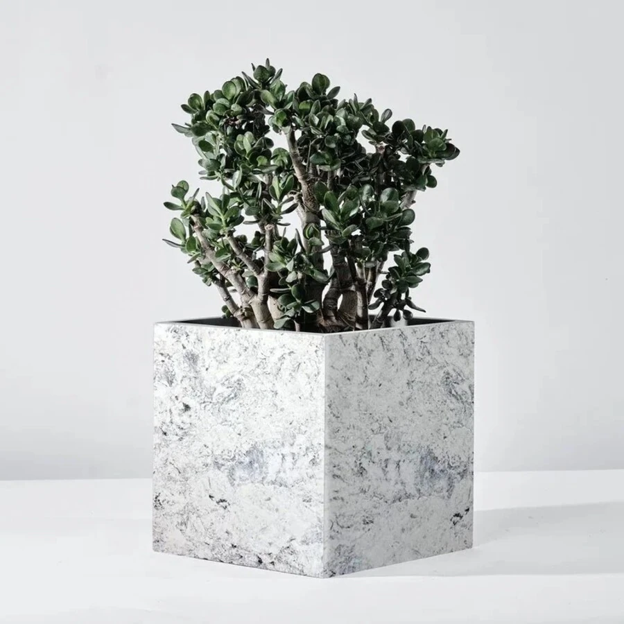 Кашпо Cubo Marble