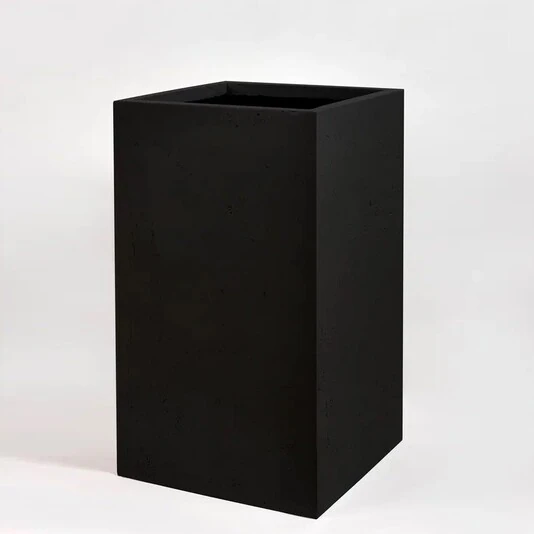 Кашпо High Rectangle black