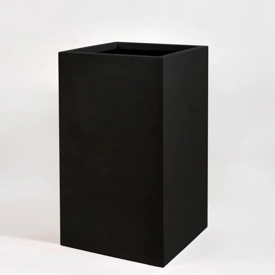 Кашпо High Rectangle black