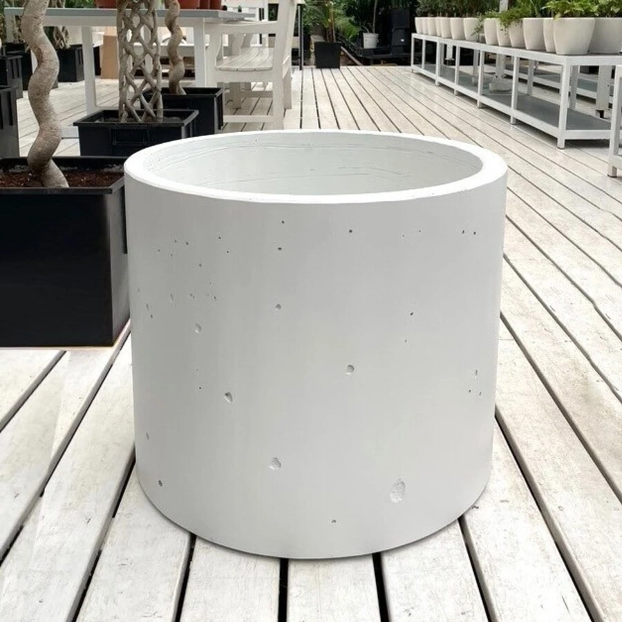 Кашпо из бетона CYLINDER напольное
