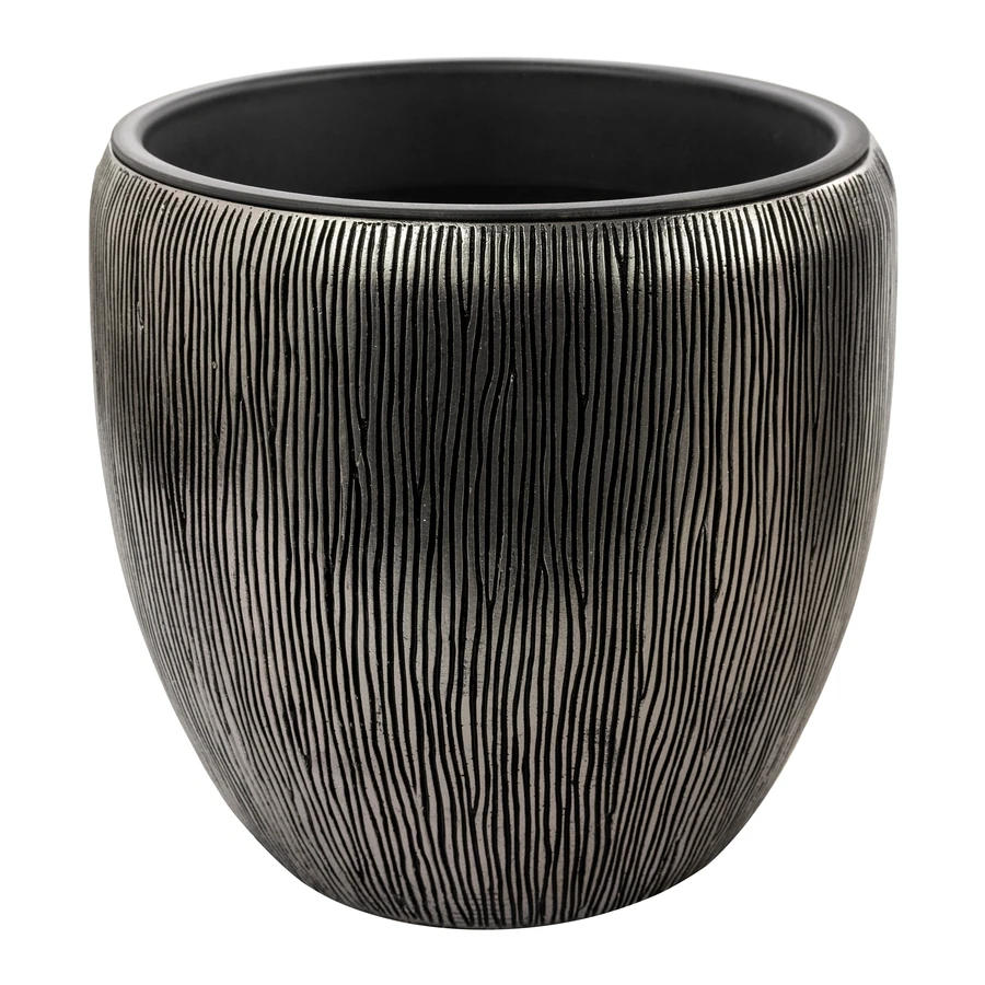 Кашпо Nobilis Marco "Dark silver Vase"
