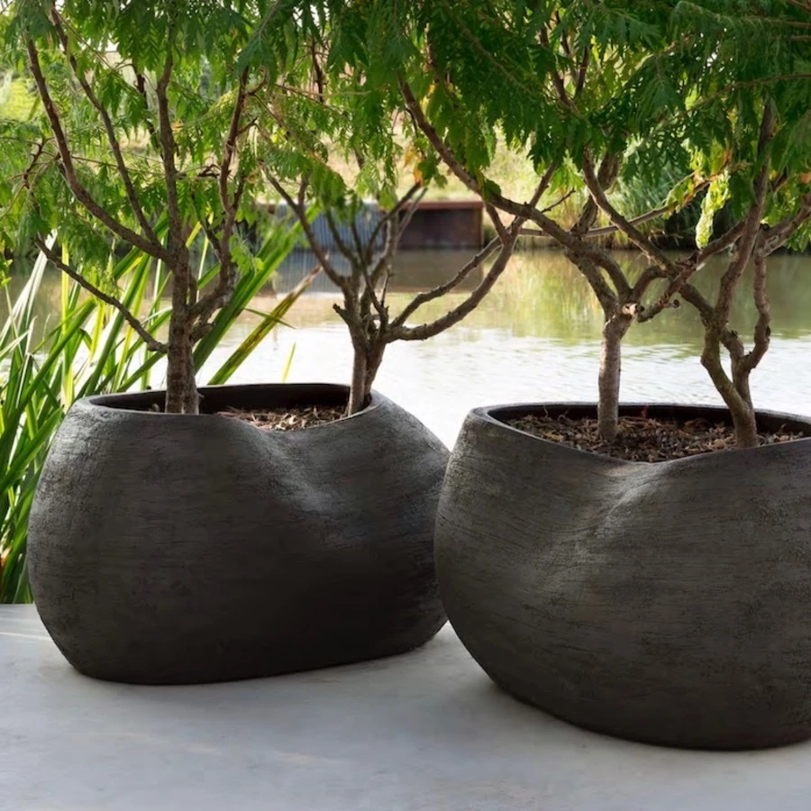 Кашпо из керамики MaxPlanter -5025.EM