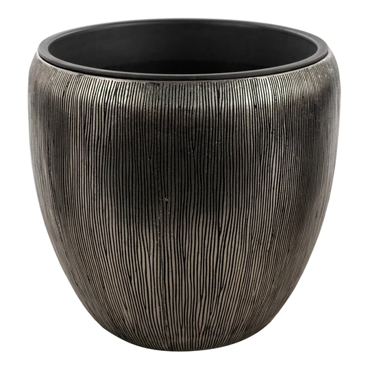 Кашпо Nobilis Marco "Dark silver Vase"