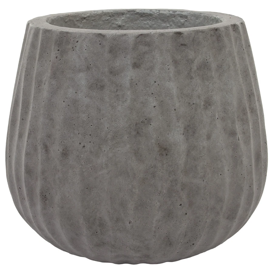 Кашпо Nobilis Marco "Waves dark grey Jaze"