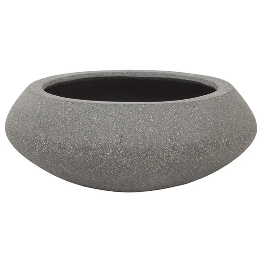 Кашпо Nobilis Marco "Plain rough grey Crater" 