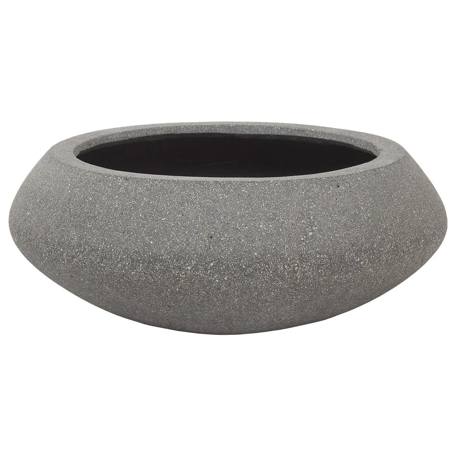 Кашпо Nobilis Marco "Plain rough grey Crater" 