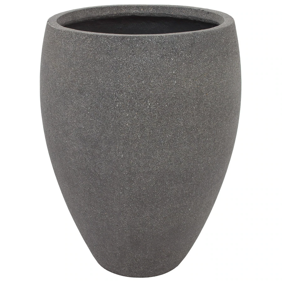 Кашпо Nobilis Marco "Plain rough grey Round" 