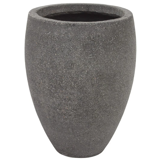 Кашпо Nobilis Marco "Plain rough grey Round"