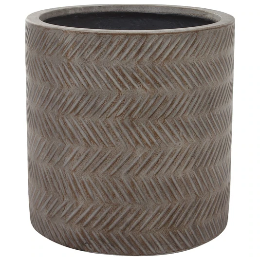 Кашпо Nobilis Marco "Fishbone fossil wood Cylinder"