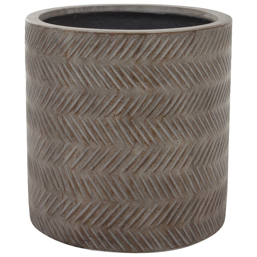 Кашпо Nobilis Marco "Fishbone fossil wood Cylinder"