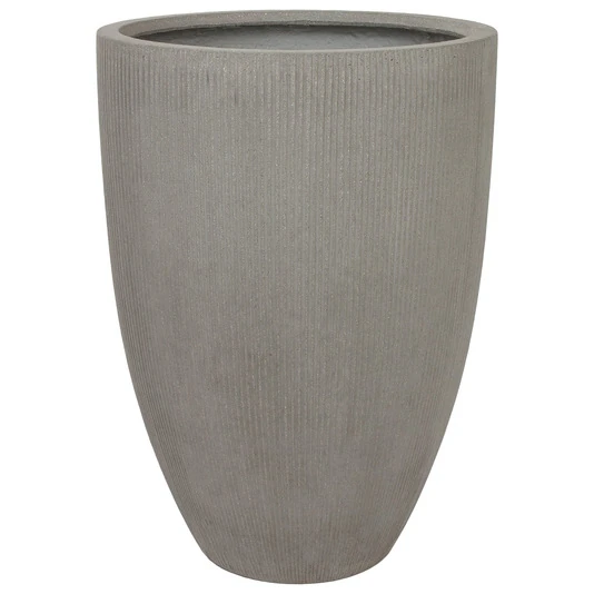 Кашпо Nobilis Marco "Vertical stripes rough cement Vase"