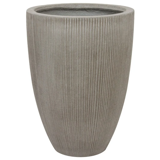 Кашпо Nobilis Marco "Vertical stripes rough cement Vase"