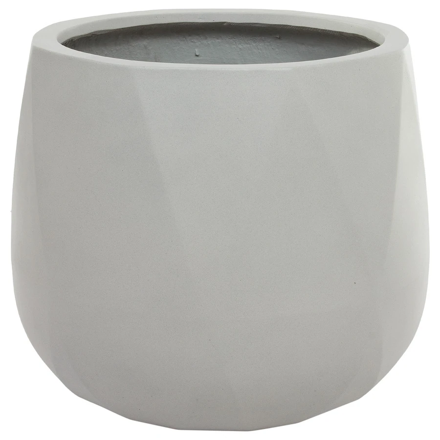 Кашпо Nobilis Marco "Diamond cold grey Jar" 