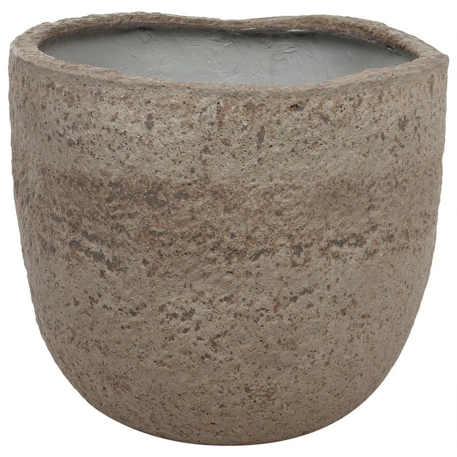 Кашпо Nobilis Marco "Plain grey stone Round" 