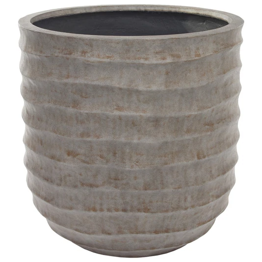Кашпо Nobilis Marco "Horizontal waves fossil wood Jar" 
