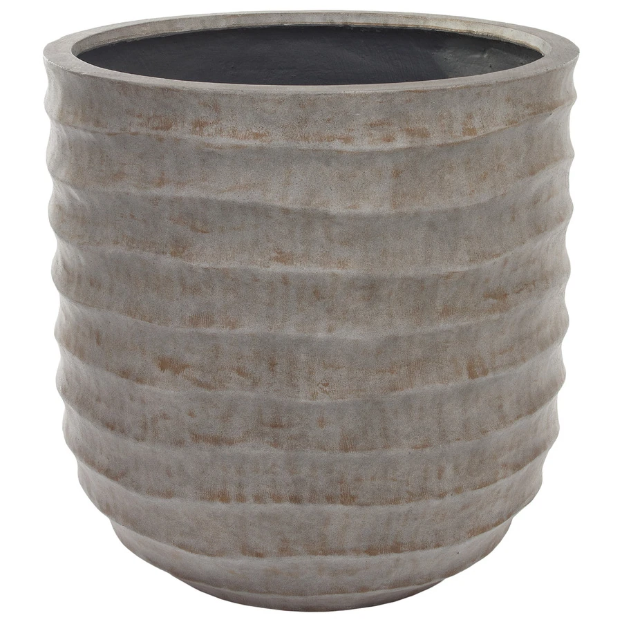 Кашпо Nobilis Marco "Horizontal waves fossil wood Jar" 