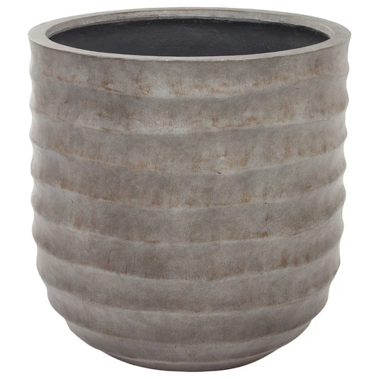 Кашпо Nobilis Marco "Horizontal waves fossil wood Jar" 