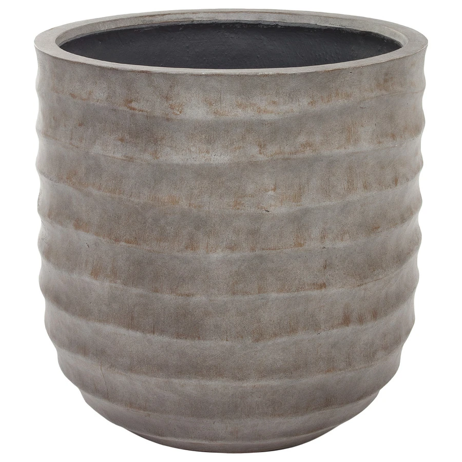 Кашпо Nobilis Marco "Horizontal waves fossil wood Jar" 