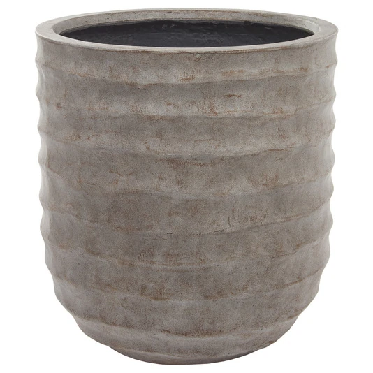 Кашпо Nobilis Marco "Horizontal waves fossil wood Jar" 