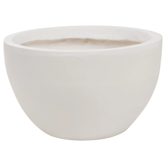 Кашпо Nobilis Marco "Stone white Round"