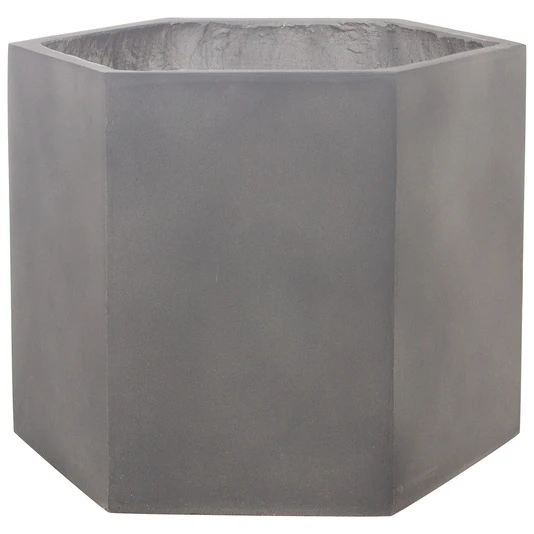 Кашпо Nobilis Marco "Stone graphite Prism"