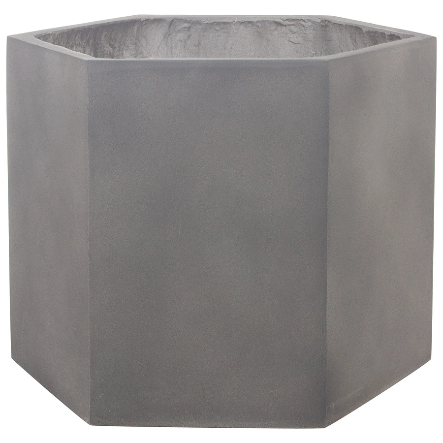 Кашпо Nobilis Marco "Stone graphite Prism"