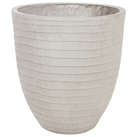 Кашпо Nobilis Marco "Waves grey Round"  
