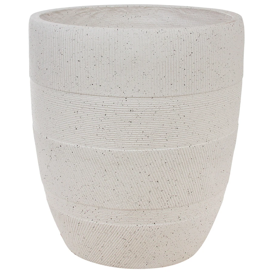 Кашпо Nobilis Marco "Tapes grey Round" 