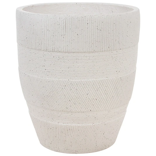 Кашпо Nobilis Marco "Tapes grey Round" 