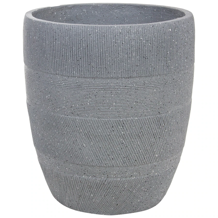 Кашпо Nobilis Marco "Tapes graphite Round"