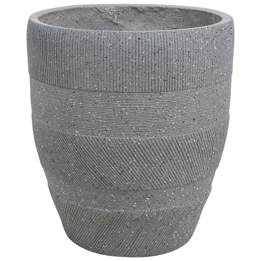 Кашпо Nobilis Marco "Tapes graphite Round"