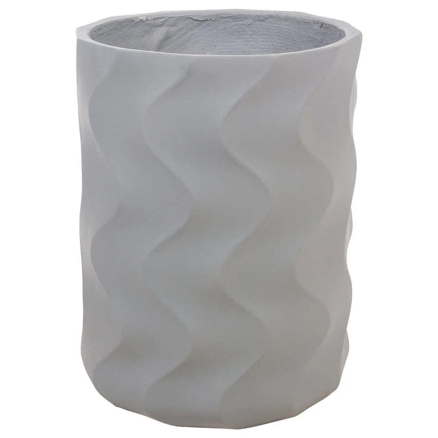 Кашпо Nobilis Marco "Scales grey Cylinder" 