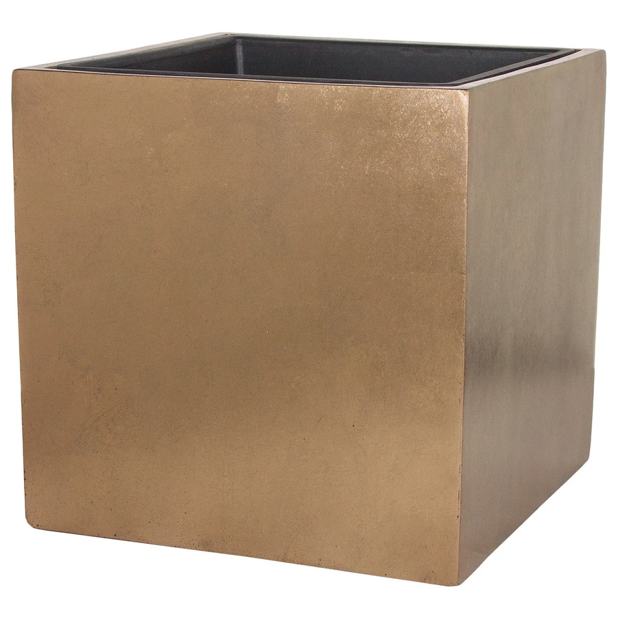 Кашпо Nobilis Marco "Pa-brass Cube"