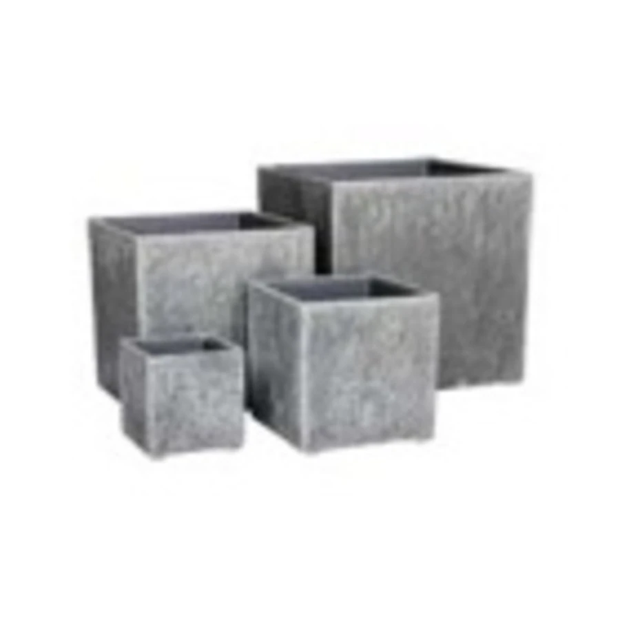 Кашпо Nobilis Marco "Rock2-grey Cube"