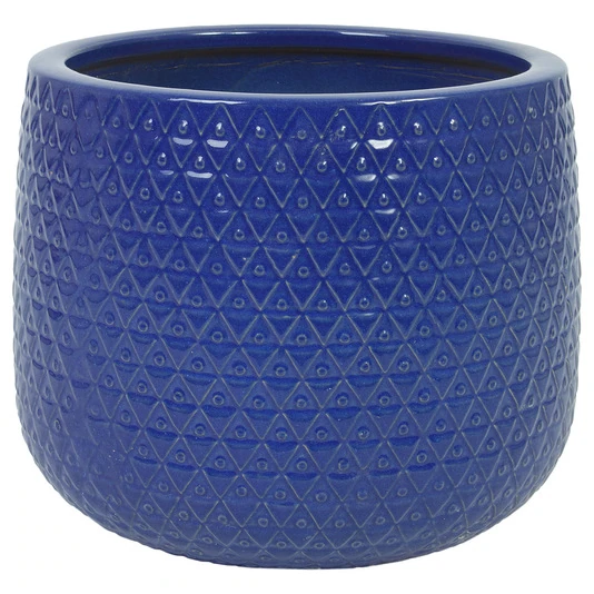 Кашпо Nobilis Marco "Royal Blue Relief Jar"