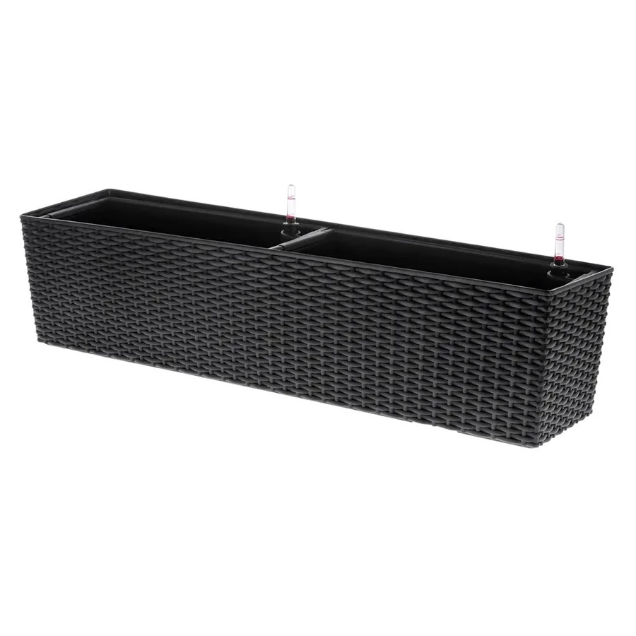 Кашпо PLANTA VITA "Balcony Twist black"