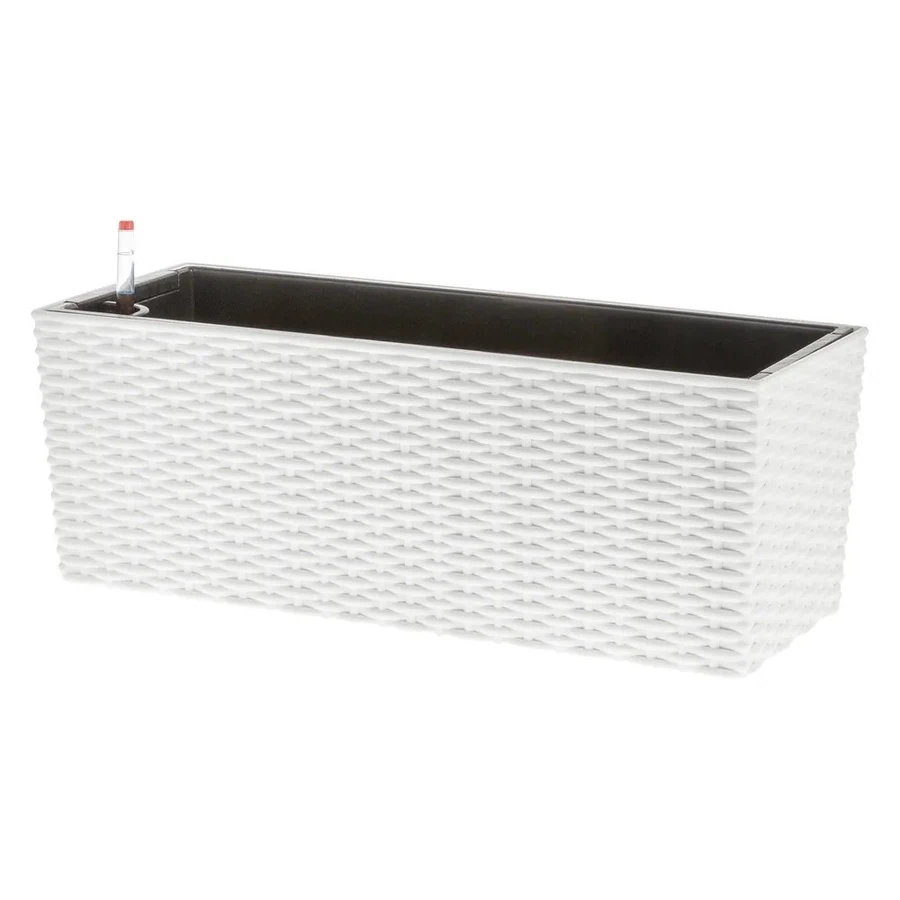 Кашпо PLANTA VITA "Balcony Twist white"