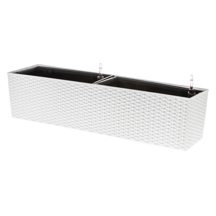Кашпо PLANTA VITA "Balcony Twist white"