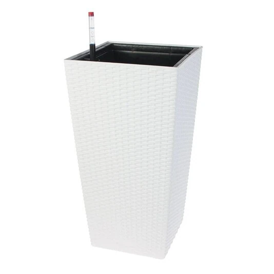 Кашпо PLANTA VITA "Conic Twist white"