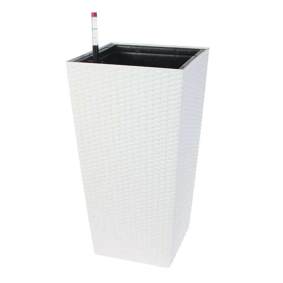 Кашпо PLANTA VITA "Conic Twist white"