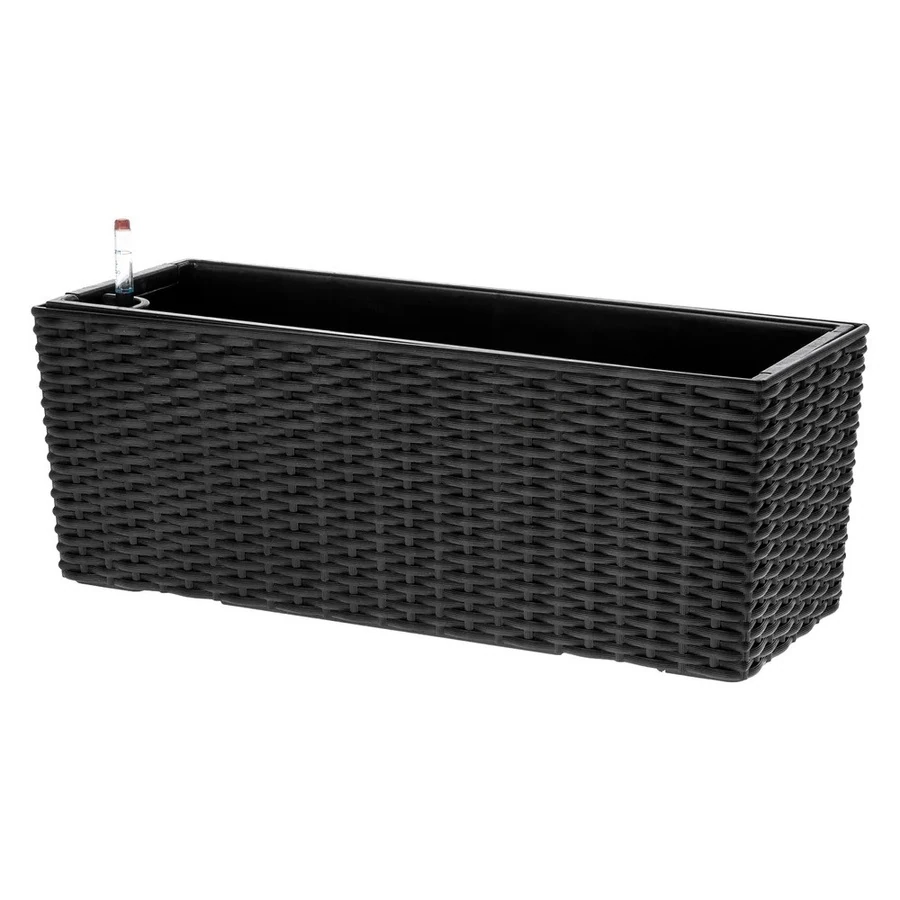 Кашпо PLANTA VITA "Balcony Twist black"