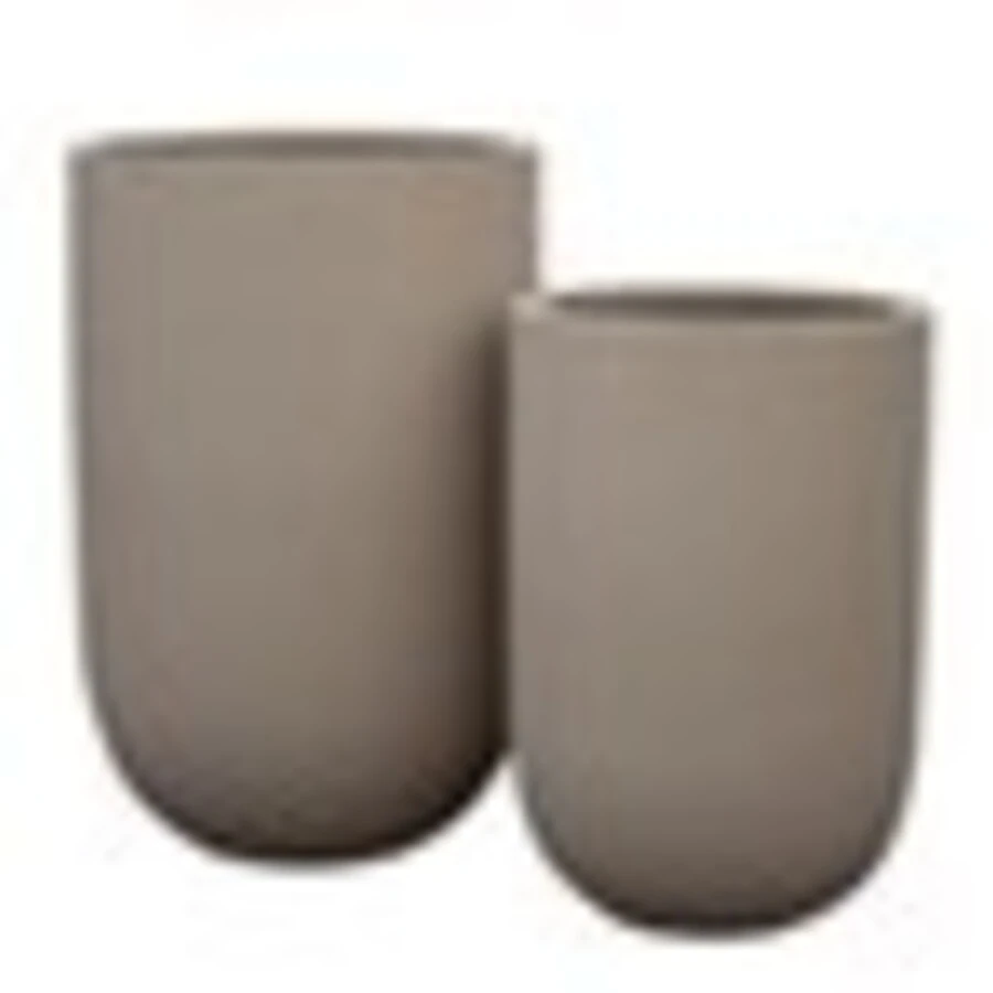 Кашпо Nobilis Marco "Plain rough grey Vase"
