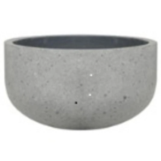 Кашпо Nobilis Marco "Plain grey stone Round"