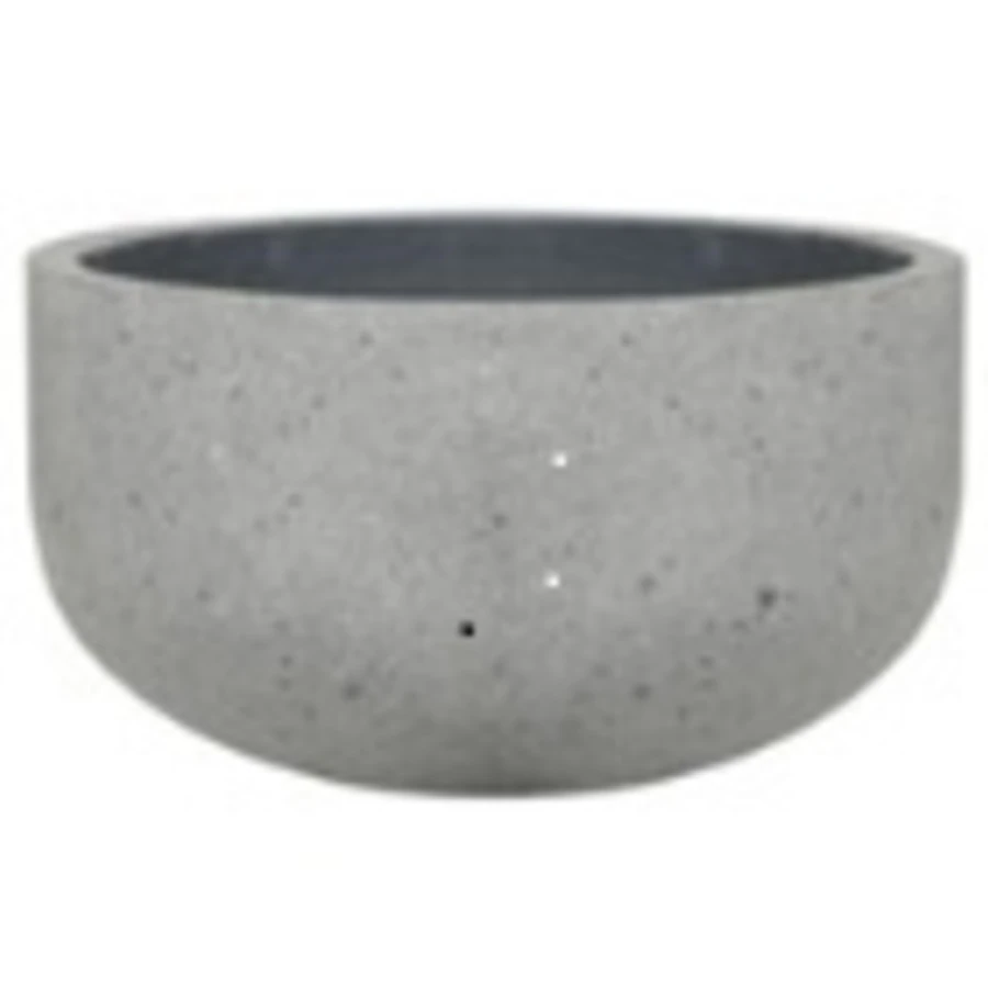 Кашпо Nobilis Marco "Plain grey stone Round"