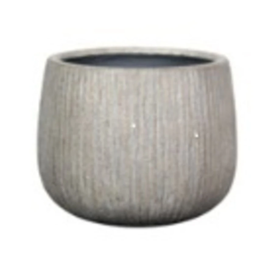 Кашпо Nobilis Marco "Bark texture vintage white Jaze"